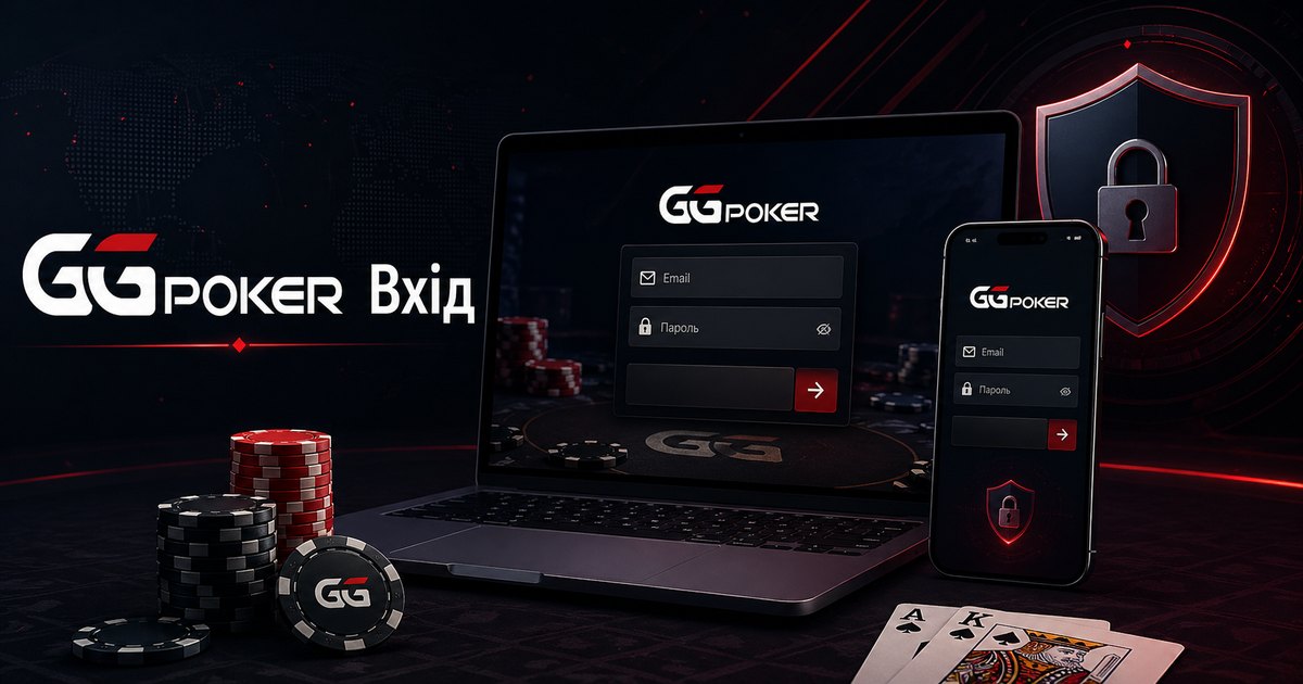 GGPoker вхід: як увійти в акаунт і вирішити проблеми з доступом